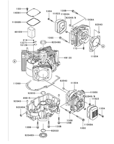 Fh721v As26 Cylinder And Crankcase Diagram and Parts List for M60-KW 53BB5D8X750-25HP-OHV Cub Cadet Lawn Tractor